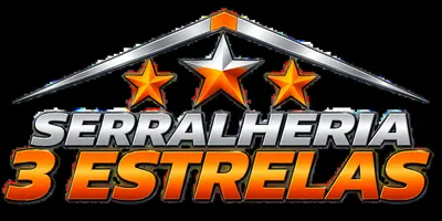 Logotipo Serralheria 3 Estrelas